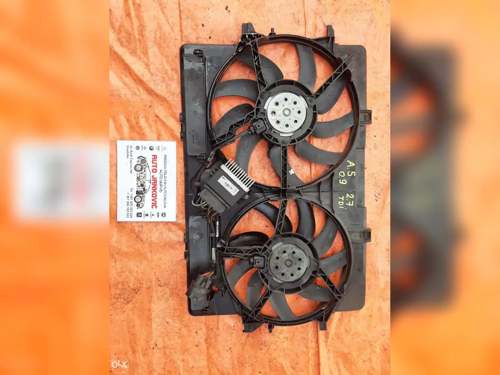 audi-a5-2009god-nosac-ventilatora-vode