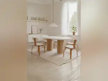 Set blagovaonskog stola i stolica (7 dijelova) Boemski okrugli London 7