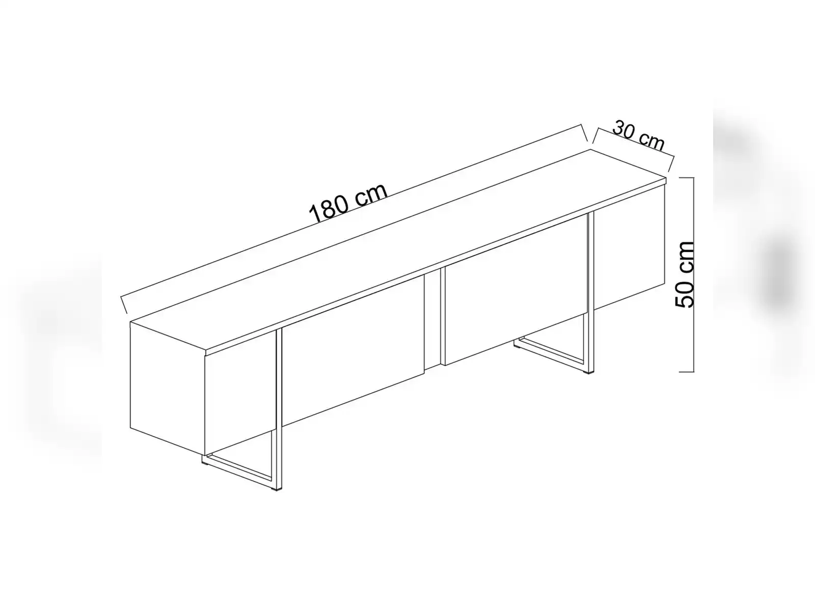 tv-stalak-luxe-antracit-zlatni