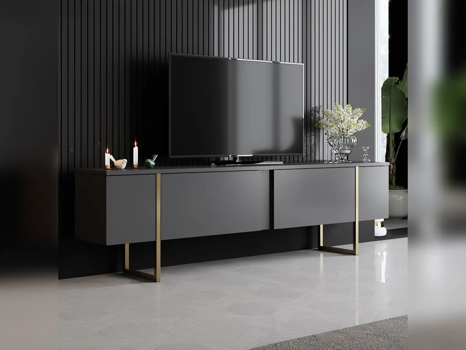 tv-stalak-luxe-antracit-zlatni