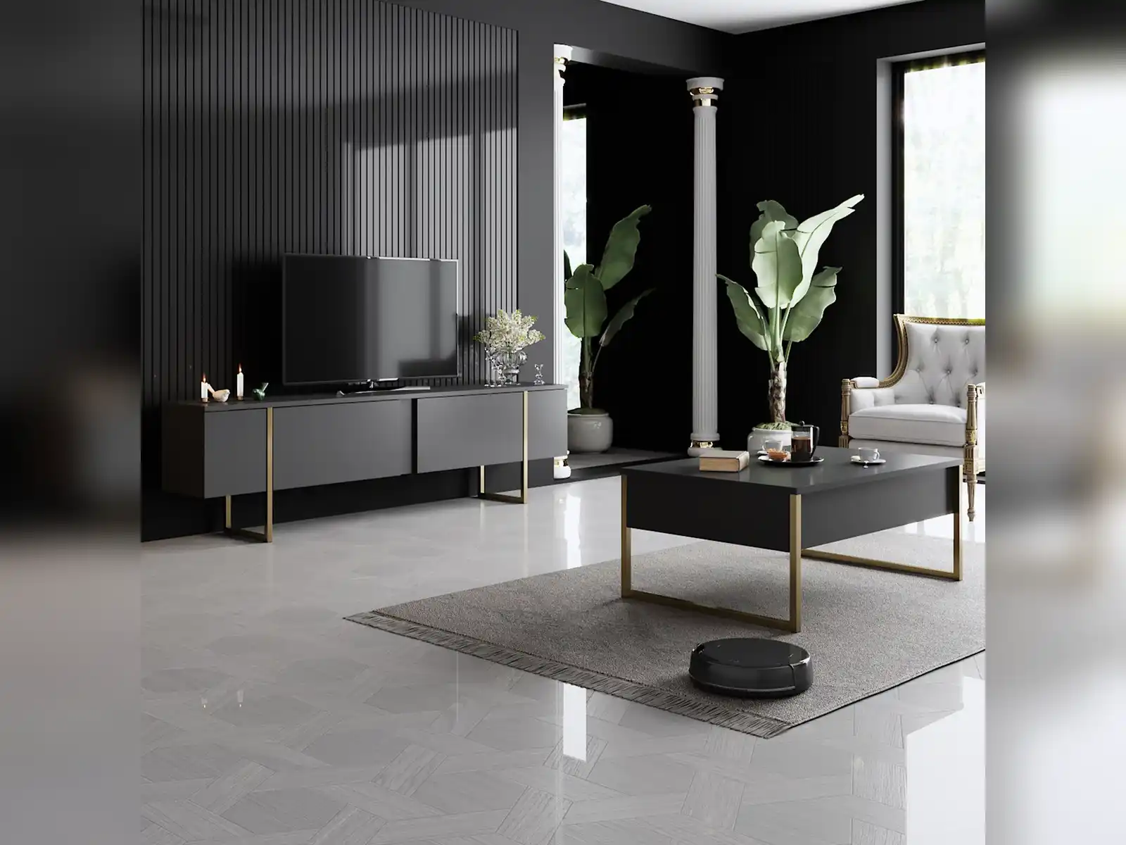 tv-stalak-luxe-antracit-zlatni