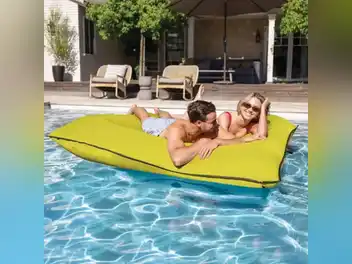 INTEX Napuhavajuća vreća ležaljka na napuhavanje 198x157cm 56794 žuta