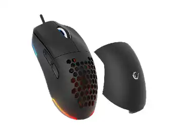 Miš gaming RAMPAGE BLINK Black 7 Macro Keys RGB 12800
