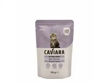 Caviara pouch piletina u sosu za mačiće, 100 g