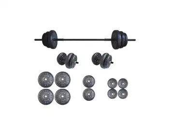 Set tegova platinum sa šipkom 55 kg