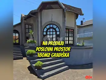 Poslovni prostor 180m2 Gradiška