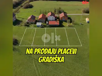 Placevi cca 450m2 Gradiška