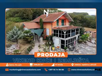 KUĆA SA ZEMLJIŠTEM I ŠUMOM - JABLAN - LAKTAŠI - 296 m2