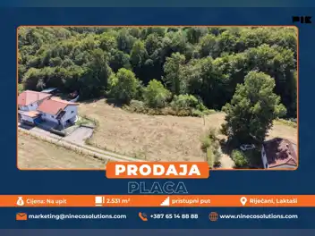 PLAC - LAKTAŠI - 2.531 m2