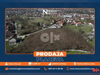 ZEMLJIŠTE - ČESMA - BANJA LUKA