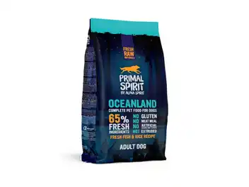 Primal Spirit Oceanland 65% friško meso kompletna hrana za odrasle pse 1 kg